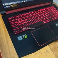 Harga laptop murah acer aspire 5 dibanderol rp 6 jutaan. Laptop Gaming Acer Predator Nitro 5 Bekas Harga Rp 9 75 Juta Core I7 Ram 8gb Murah Di Jogja Tribunjualbeli Com