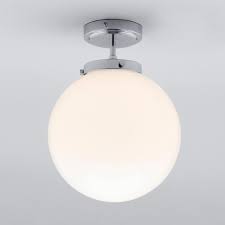 Le flush mount ceiling light fixture waterproof led ceiling light for bathroom porch, 5000k daylight 15w (100w equivalent) 1250lm ceiling lamp for kitchen, bedroom, living room, hallway, non dimmable. Hyde Globe Bathroom Ceiling Light Ip44 Semi Flush Lampsy