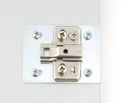 4 ways to easily fix cabinet door hinges. Hinge Repair Plates For Mounting Plates With Pre Mounted Euro Screws In The Hafele America Shop