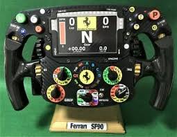 Your ferrari steering wheel is what connects you to the road, giving you feedback as to how your vehicle is handling. Charles Leclerc Full Size Replica Sf 90 Ferrari F1 Steering Wheel Not Amalgam Ebay