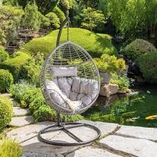 Alibaba.com offers 1,736 outdoor hanging lounge chair outdoor round lounge furniture products. Layla Wicker Outdoor Hanging Basket Chair By Christopher Knight Home On Sale Overstock 17813700