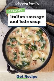 Creamy Italian Sausage And Kale Soup Recipe Recipes Instant Pot Dinner Recipes Health Dinner Recipes