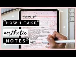 How I Take Aesthetic Notes On Ipad Pro Notability Youtube In 2021 Best Notes App Good Notes Ipad Hacks