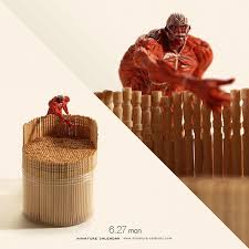 246 Fun Miniature Dioramas By Japanese Artist Who S Been Creating Them Every Day For 5 Years Miniature Calendar Miniatures Miniature Art