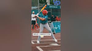 Miguel Cabrera’s son is going to be a STUD!