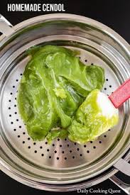 Beri 150 ml air dan tambahkan beberapa tetes pewarna, aduk rata. 65 Chendol Ideas In 2021 Asian Desserts Food Indonesian Food