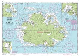 imray nautical chart imray a27 antigua