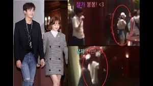 Puppy Couple Park Hyung Sik And Park Bo Young Spotted On A Date In Pub Park Bo Young Park Hyung Sik Sik