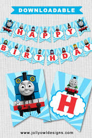 Banner Free Thomas The Train Birthday Printables Thomas The Train Happy Birthday Printable Banner In 2020 Happy Birthday Printable Birthday Printables Trains Birthday Party