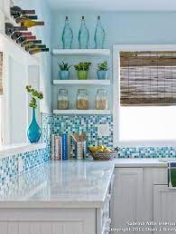 Notre cuisine blanche et bleue turquoise. 25 Idees De Cuisine Bleue Je Fouine Tu Fouines Il Fouine Nous Fouinons