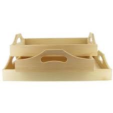 Order) intercontinental marketing services far east co ltd. Unfinished Wood Tray Set Shop Hobby Lobby Wood Tray Set Unfinished Wood Wood Crafts