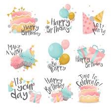 A simple design process allows you to create a card with endless customization options. Free Vector Collection Of Happy Birthday Cards