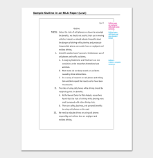 Examples of action research templates in apa : Research Paper Template 13 Free Formats Outlines