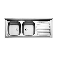 Bar cucina scarico lavello presa scarico del lavandino cesto tappo colino con piazza troppopieno, diametro 110mm 1½, acciaio inossidabile, bianca 1. Lavello Inox 120 Cm Con Gocciolatoio A Destra Tacoshop
