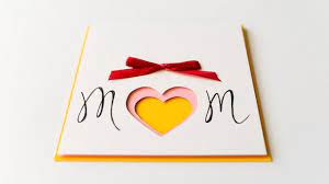 And, this card is no exception. How To Make Mother S Day Card 3d Heart Step By Step Diy Kartka Dzien Matki Youtube