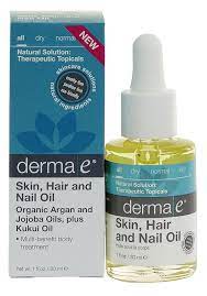 I've been testing two products from derma e, the hydrating serum and skin, hair, and nail oil. Derma E Skin Hair And Nail Oil Organic Spa Magazine Nail Oil Natural Skin Care Remedies Oils For Skin