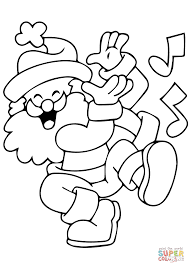 coloriage pere noel qui chante coloriages a imprimer gratuits free kids coloring pages christmas printables new year princesse disney en ligne