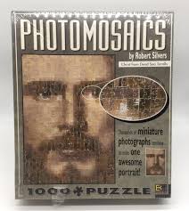 Photomosaics Christ Dead Sea Scrolls 1000 Pcs Puzzle Robert Silvers (SEE  PHOTOS)