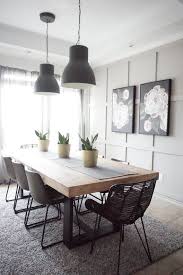 Dining chairs & benches (60). 8 Ft Modern Farmhouse Dining Table With Black Base And Natural Dining Room Table Decor Dinning Room Tables Farmhouse Dining Room