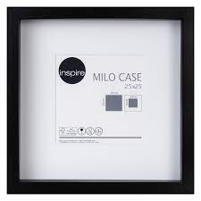 Latest news about cadre photo 30x45 leroy merlin. Cadre Vitrine Milo L 25 X H 25 Cm Noir Leroy Merlin