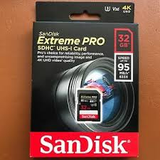 But i'm unconvinced that this bleeding edge. New Sandisk Extreme Pro 32 Gb Sdhc Uhs I Sd Memory Card 95mb S V30 4k Uhd Ebay