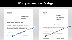 Bei älteren mietverträgen wurden manchmal individuelle kündigungsfristen vereinbart oder auch. Kundigung Mietvertrag Wohnung Vorlage Kostenlose Musterbriefe