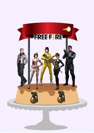 Free delivery on eligible first order. Personalized Free Fire Cake Topper Betty Personalized