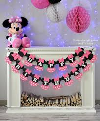Minnie Mouse Birthday Decorations Pink Inspired Disney Par Minnie Mouse Birthday Decorations Minnie Mouse Birthday Party Decorations Disney Party Decorations