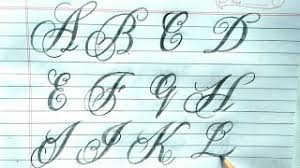 The best monogram fonts will help you give your identity a unique look and feel. Tatto Fonts Atoz Fancy Cursive Fonts Tatto Fonts Cursive Writing Atoz Stylish Alphabets Youtube