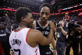 Recent reports have suggested that free agents demar derozan and kyle lowry have an interest in joining the los angeles lakers this offseason. Kyle Lowry Best Friend Demar Derozan Happy For Raptors Nba Finals Berth Bleacher Report Latest News Videos And Highlights