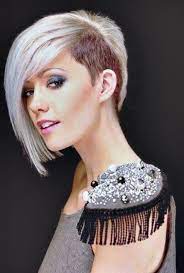 Half Shaved Hairstyle Women Half Shaved Hair Womens Hairstyles Medium Hair Styles
