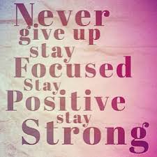Never Give Up Stay Focused Stay Positive Stay Strong What You Put Your Focus On Expands S Focus Quotes Motivation Positive Quotes Motivation Focus Quotes