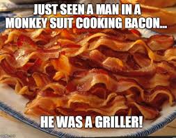 4 potatoes, peeled and cubed. Bacon Imgflip