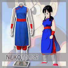 Dragon Ball Z Chichi Suit Uniform Cosplay Costume Custom Made | eBay