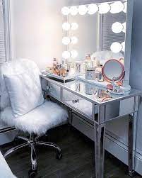 A vanity table is everything when it comes to achieving flawless makeup in the comfort of your. Sophie Premium Mirrored Vanity Table Impressions Vanity Co Mirrored Vanity Table Bedroom Vanity Makeup Room Decor