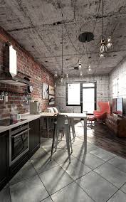 Industrial Style Living Space That Ll Give You Major Apartment Envy Nonagon Style Industrial Interior Design Industrial House Industrial Home Design