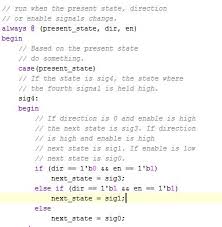 (1) can only be used to pass one argument to/from. How To Code A State Machine In Verilog Digilent Blog