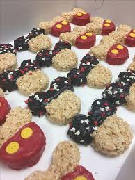 1st Birthday Rice Krispie Treats Mickey Mouse Rice Crispy Treats Mickey Mouse First Birthday Mickey Mouse Clubhouse Party Mickey Mouse Baby Shower