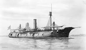 Frank whitaker's uss dunderberg patrick hreachmack's uss pawnee larry enoch's hms beacon ironclad uss dunderberg, launched 1865 after the end of the war. Uss Galena 1862 Wikipedia