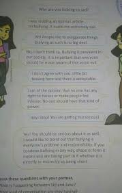 This, however, does not mean that bullying is not severe or that intervention is not needed. What Is Happening Between Siti And Jane Brainly Co Id