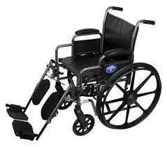 Medline K2 Basic Wheelchair With 18 Wx16 D Seat Elevating Legrests Mds806300ev Medline Lightweight Wheelchair Health Equipment Wheelchair