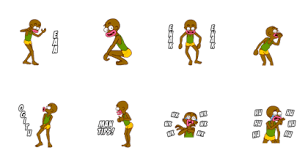 Dan nama sticker itu ialah sweetby di mana stiker itu memberikan lebah yang. Joget Kekinian Stiker Line Line Store Cartoon Jokes Stiker Gambar Lucu