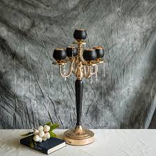 We did not find results for: 5 Arms 25 Matte Black Gold Metal Tealight Votive Candle Holder Centerpiece Candelabra Efavormart