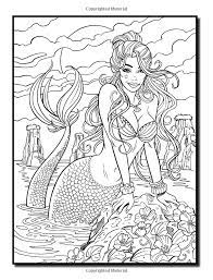Enchanted beautiful mermaid coloring pages. Pin On Coloring Pages To Print Mermaids