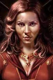 f Ranger Leather amulet portrait midlvl Imoen | Character portraits,  Fantasy portraits, Baldur's gate portraits