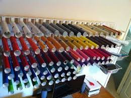 In this case, you get a 26 x 32 x 16 storage rack that you can mount to a wall or any other hanging space. 52 Vinyl Storage Ideas Vinyl Storage Craft Room Craft Room Organization