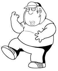 Family guy coloring pages for kids. Family Guy Coloring Page Free Printable Coloring Pages For Kids