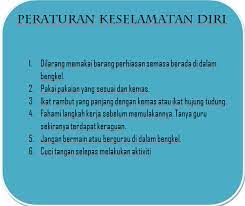 (indonesia) website resmi kecamatan baturiti. Peraturan Keselamatan Diri Di Bengkel Malayfidul