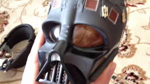 Darth vader voice changer helm star wars, hasbro 2004, #85260. Rubies Deluxe Darth Vader Mask Modification Part 2 By Ripper Blades