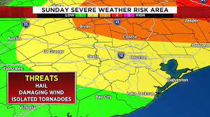 A tornado reported earlier on saturday left a trail of devastation near the town of katy, just west of houston. Alert Tornado Watch In Effect For Much Of The Area Until 3 P M